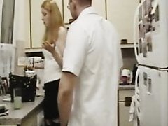 Cheating Housewife fucking plumber when her husband is gone.