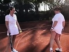 Victoria Derbyshire and Colleen Nolan Tennis