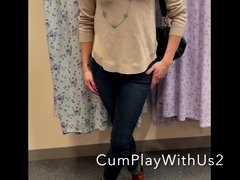 'Naughty Milf Secretly Wears Remote Control Vibrator in Public Shopping Again!—CumPlayWithUs2'