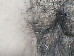 Shaving big hairy Desi pussy design honey