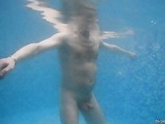 in the pool