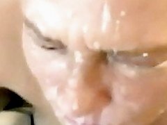 Massive Facial Cumshot 4