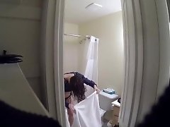 18yo cousin shower spycam