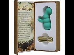 The Pleasurepillar Mini Massager Green