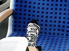 Nice socks on train 2