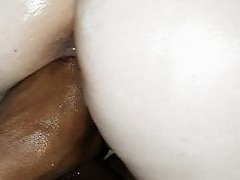 Interracial doggy style fucking BBC