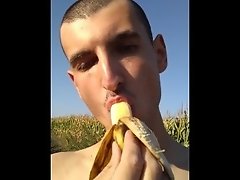 Blowjob hot banana