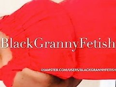 Big Ass Black Granny Upskirt