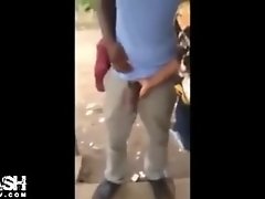 World Insane 20 Inch Long Dick At A Carnival