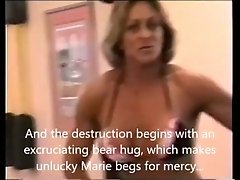 Naked on the shoulder - Kaye humiliates Marie