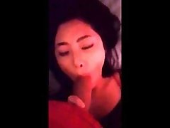 GORGEOUS ASIAN SLUT CASUALLY WORSHIPS COCK