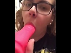 Pawg teen getting nasty in the bathroom