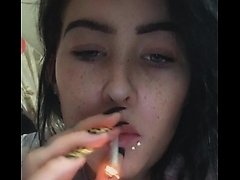 Smoking slut