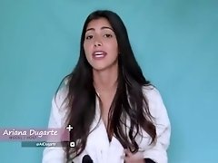 Youtuber latina "cañon" probandose lenceria