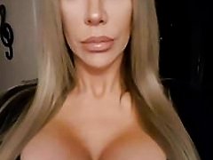 Hot milf with big fake tits 4