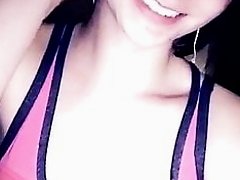 Sexy Darla girlfriend playing with tits