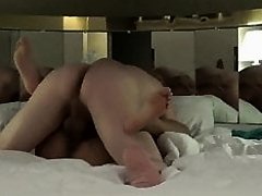 Black Woman and White Man Fuck on Honeymoon