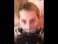 Barely Legal 18 Step Sister Sloppy Deepthroat BBC Shared on Snapchat