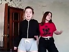 Girls Dancing on Cam Nice Butt Cheeks