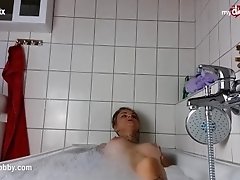 Mydirtyhobby - Tattoed babe masturbates in bathtub