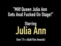 Milf Queen Julia Ann Gets Anal Fucked On Stage!