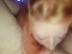 Young Swedish Redhead Blowjob And Cum In Mouth