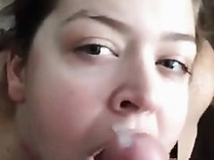 Homemade bj and cumshot