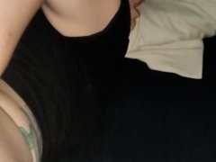 'Beginning of fiance getting anal fisted and pussy ate by lover with orgasm'