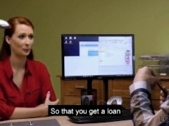 'LOAN4K. Hot MILF craves money so lender hurries to help her for sex'
