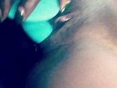 Masturbating cum dripping out