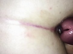 Wonderful close up homemade creampie