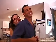 Cute couple films their own homemade porn